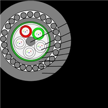 厂家直销【华兴新锐】各种铠装光缆,GYTY53,GYTS等多种型号