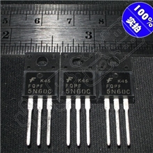 MOSFET场效应管5N60FQPF5N60C,FQPF5N60,【600V4.5A】
