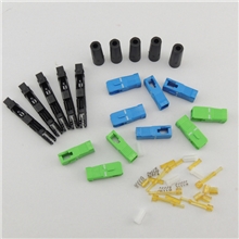 【诚信厂家】快速连接头SC-B高品质精密尺寸光纤连接器散件