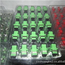 SC单工光纤连接器适配器耦合器法兰头