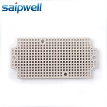 斯普威尔个性防水接线盒底板电源蜂窝状底板塑料安装板DS-0816