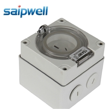 斯普威尔电源插座15A三插户外保护防尘防紫外线防暴雨水插座