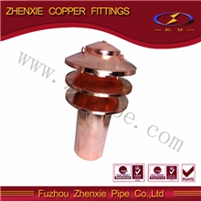 供应屋顶通气帽紫铜通气帽建筑通风系统通气帽振协专业制造