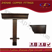 彩铝天沟彩铝天沟封盖彩铝水槽天沟福州天沟振协制造供应