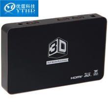 优霆高清视频转换盒2D转3D转换器全球推广厂家直销DLP投影配