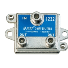 生产室内分支分配器，2分配器，2waysplitter，背贴式