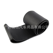 车用手缝真皮方向盘套汽车方向盘套全孔方向盘套