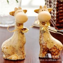 生产陶瓷鹿铃铛情侣对鹿家居装饰工艺品摆件104