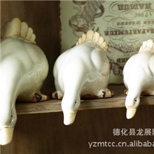 欧式卡尔夫套三鸭陶瓷工艺品摆件zakka四种颜色鸭119