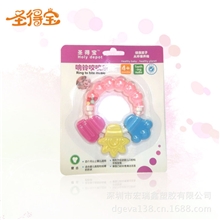 专业供应性价比高高品质宝宝响铃花环牙胶安全可靠量大从优