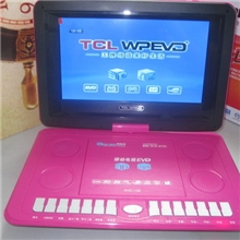 TCL12.8寸PDVD移动DVD便携式EVD电视3D高清游戏中文版2013新款