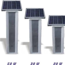 数字寻址铝合金音柱太阳能无线调频音柱室外防水30WSM-6BD