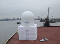 船用电视天线，卫星天线YM-600，移动中收看电视节目