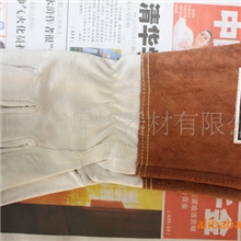 供应上等羊青皮长袖筒TIG防护手套