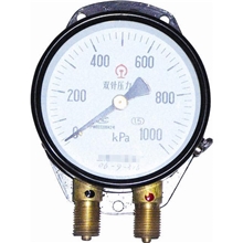 江苏金岭供应压力表双针压力表