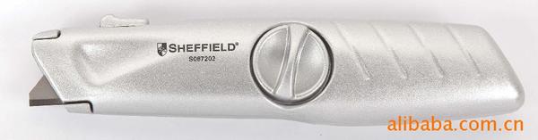 供应钢盾SHEFFIELD平头自缩式纸箱专用安全割刀S067202