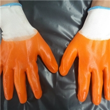 批发促销pvc十三针牛筋全挂手套超级耐磨防滑防护工作劳保手套