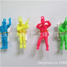 塑料玩具降落伞人军人伞兵节日派对礼品儿童赠品小玩具PARTY