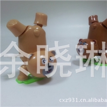 熊出没熊大熊二倒立熊上链走路卡通熊卷笔刀削笔器韩国文具