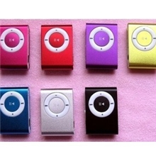 批发无屏插卡夹子MP3苹果小夹子MP3礼品插卡MP3
