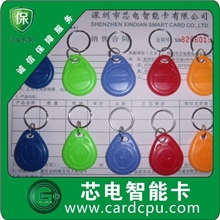 生产钥匙扣卡，ID钥匙扣卡，ID门禁异型卡，质量保障2年，厂家做