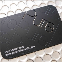 金属卡名片定做金属会员卡