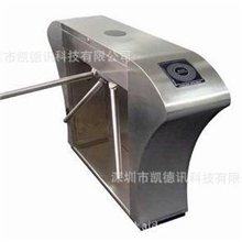 304不锈钢桥式斜角半自动三辊闸断电掉杆运行稳定款式美含运费