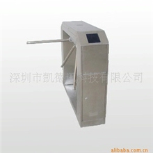 供应桥式斜角全自动三辊闸，ESD防静电门禁系统配置，门禁机