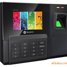 特价批发指纹考勤机真地C030彩屏带刷卡T9输入法