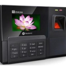 真地E200免软件彩屏指纹刷卡考勤机