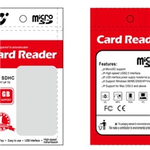 读卡器包装TF读卡器小狗读卡器冰爽读卡器小飞船读卡器通用