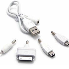 1托4转接头四合一USB充电转接线移动电源充电线批发