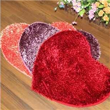 新亮光棉天丝雪尼尔地垫门垫卧室地毯家用防滑簇绒地毯