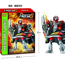 5.0英雄工厂超级华光益智拼装合体拼装积木XINH欣宏第五代