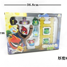 供应太空版愤怒小鸟动漫流行时货仿真带音乐553