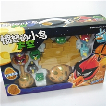 供应太空版愤怒小鸟搪胶实战版仿真声音带灯光音乐