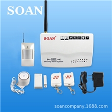 索安SN5200G无线GSM防盗报警器断电报警器家庭防盗家用无线