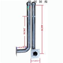红外对射支架全不锈钢红外对射报警器支架L50可定做各种规格