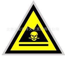 危险废物警告标志牌式样一