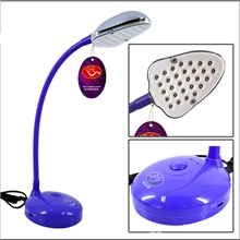 学生充电台灯创意led台灯学习台灯led充电台灯紫色灯饰