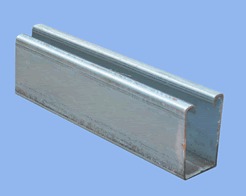 卷帘门导轨批发、镀锌轨道（适用防火卷帘抗风卷帘等）