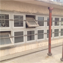 自动开启上悬式泄爆泄压窗钢质感应泄爆窗可循环使用