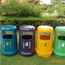 长期批发果皮桶果皮箱环卫垃圾桶玻璃钢回收箱