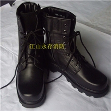 【江山永存】厂价直销防穿刺防砸耐磨靴抢险救援皮靴