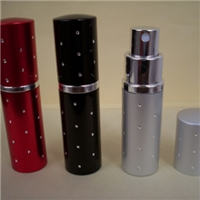 厂家直销供应10ML香水管钻点铝制香水樽