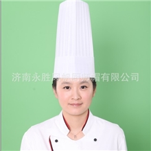 供应植物纤维高平顶厨师帽chefhat