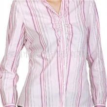 供应深圳工作服衬衫订做酒店女服务员制服短袖修身白色衬衣定做