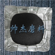 【帅杰磨料】生产各种粒度黑刚玉磨料黑刚玉微粉黑刚玉地坪砂