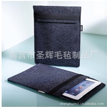 【圣辉毛毡包】供应2013特制ipad包9-15寸毛毡电脑包潘通色齐全