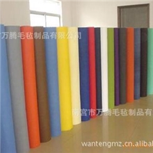 万腾毛毡专业定做彩色针刺毡专业定做彩色针刺毡彩色针刺毡